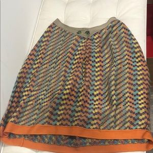 IVKO asymmetrical skirt.